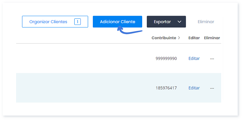 Adicionar cliente