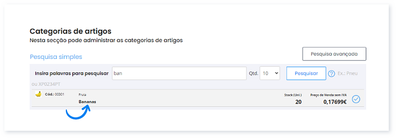 prima a tecla Enter
