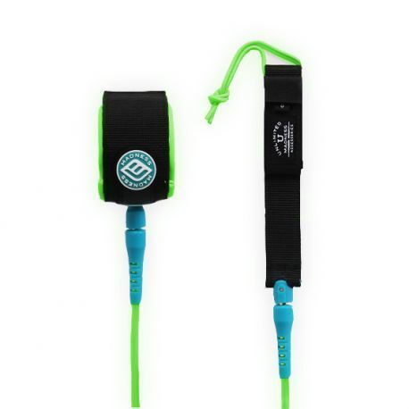Long Ankle Leash Unlimited Madness 9 - Clear Green 9"