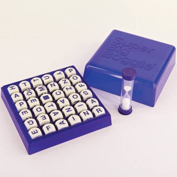 Jogo de palavras Boggle com caracteres ampliados RNIB BIG | GB100