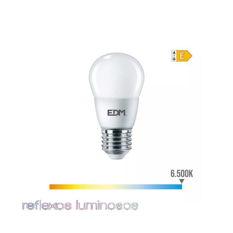 Lâmpada esférica E27 7W 06lm 6500K