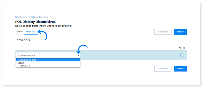 Como instalar e configurar a app Moloni Display num dispositivo 11