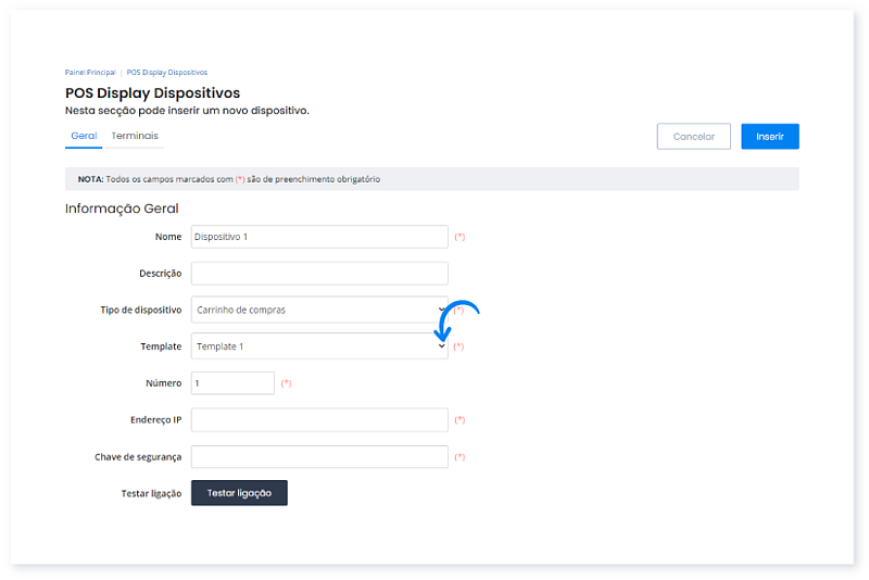 Como instalar e configurar a app Moloni Display num dispositivo 17