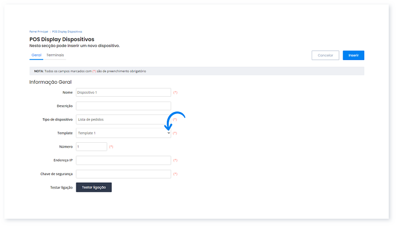 Como instalar e configurar a app Moloni Display num dispositivo 28