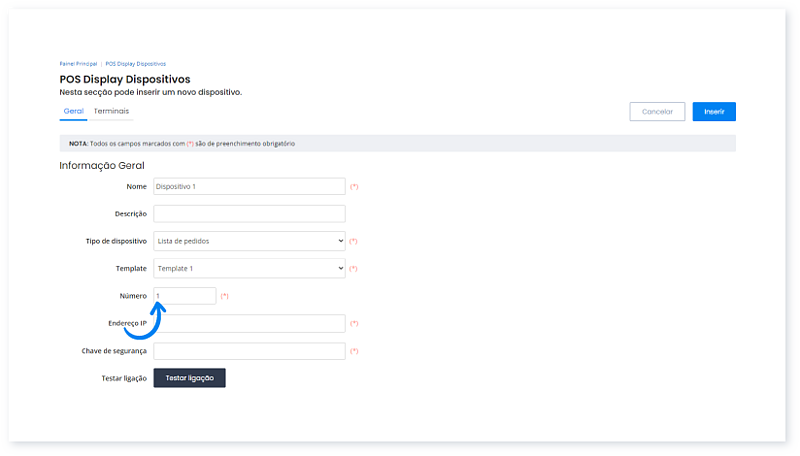 Como instalar e configurar a app Moloni Display num dispositivo 30