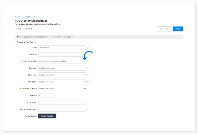 Como instalar e configurar a app Moloni Display num dispositivo 38