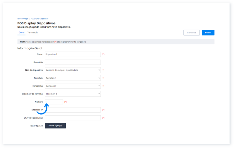 Como instalar e configurar a app Moloni Display num dispositivo 42.