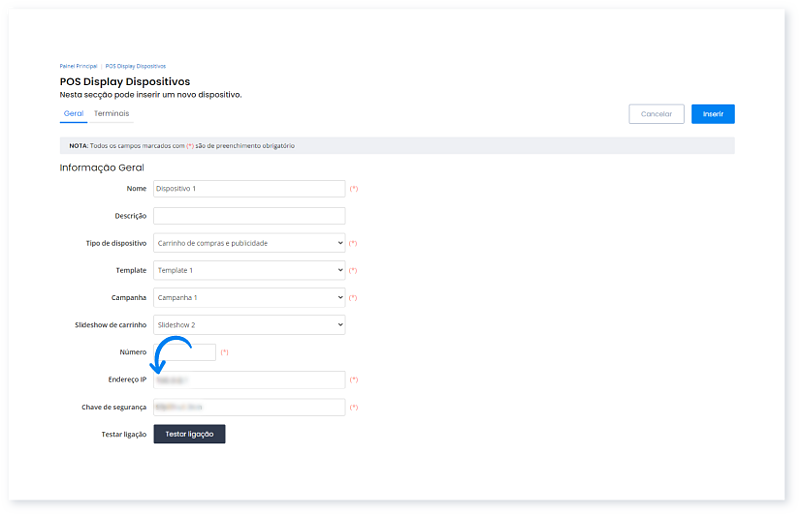 Como instalar e configurar a app Moloni Display num dispositivo 43