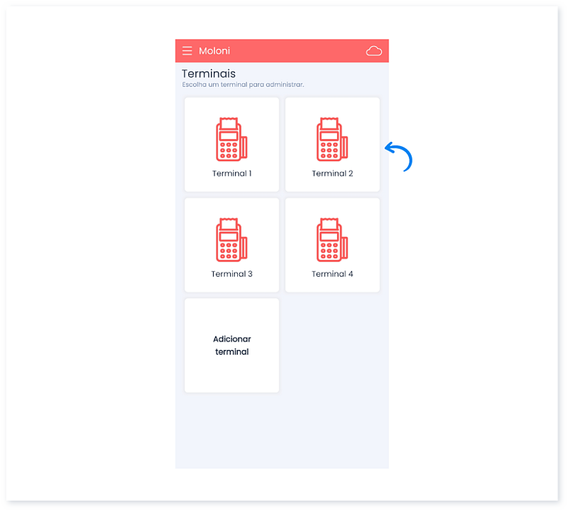 Como fazer uma contagem na app Moloni Stocks 2