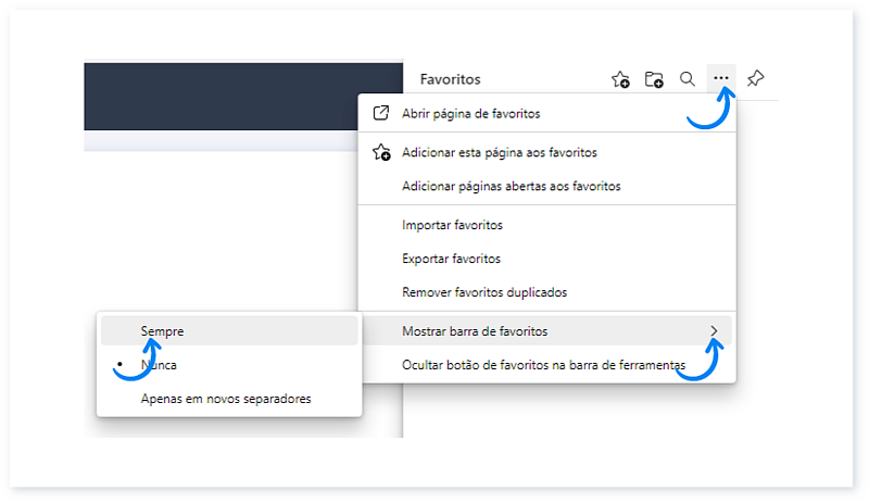 Criar um atalho no browser para a sua conta Moloni 13