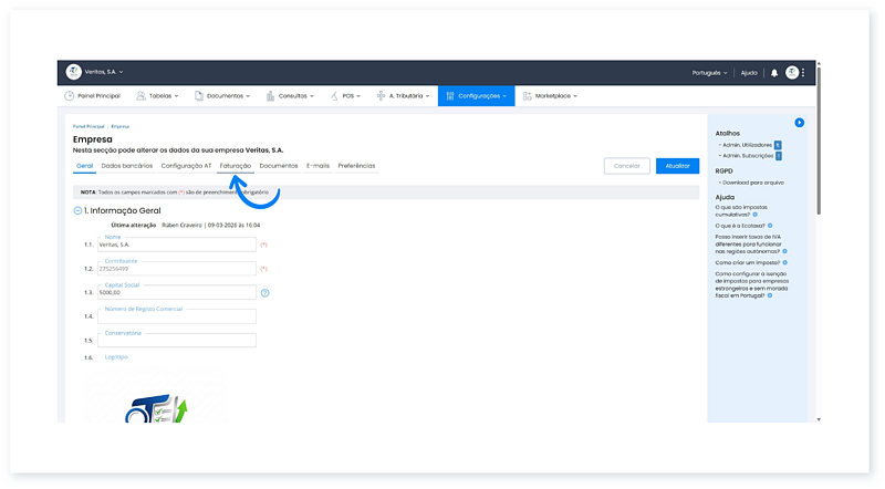 como-alterar-a-moeda-predefinida-no-moloni - 2