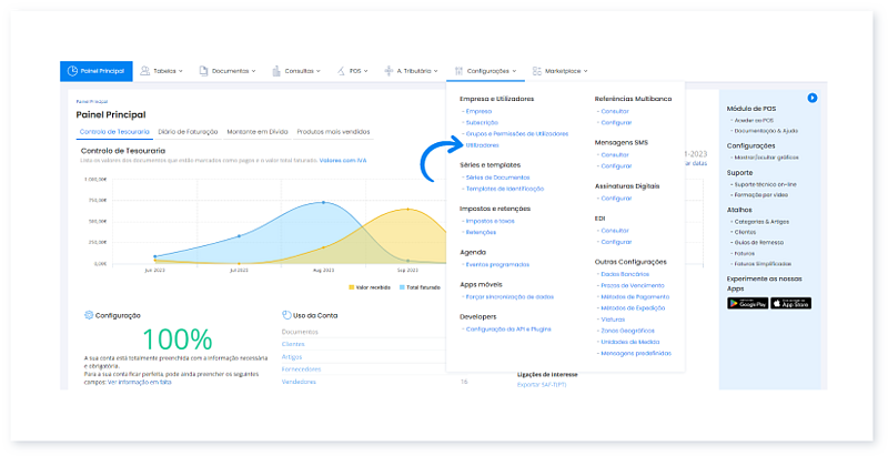 Como adicionar um utilizador 1