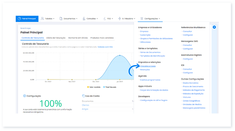 Configurar a isenção de impostos para empresas estrangeiras e sem morada fiscal em Portugal 2