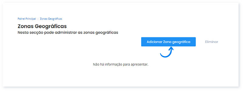 Como adicionar uma Zona Geográfica 2