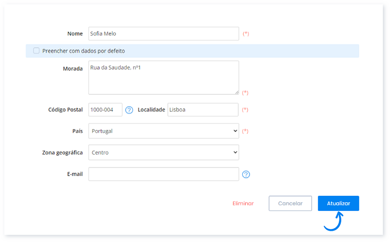 Como aplicar uma Zona Geográfica 4