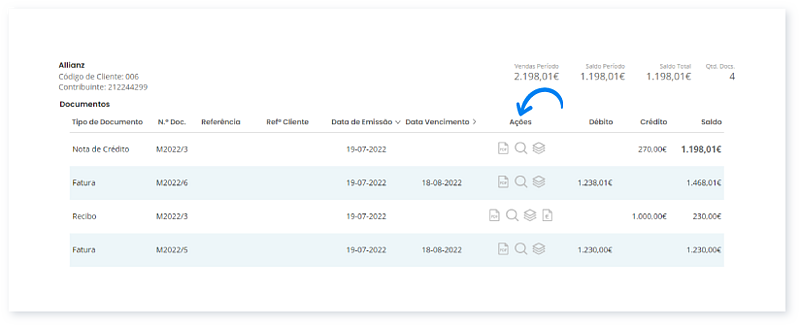Como consultar o histórico de clientes 5