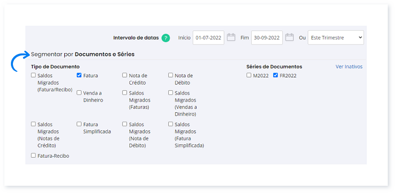 Mapas de IVA por série de documento 4