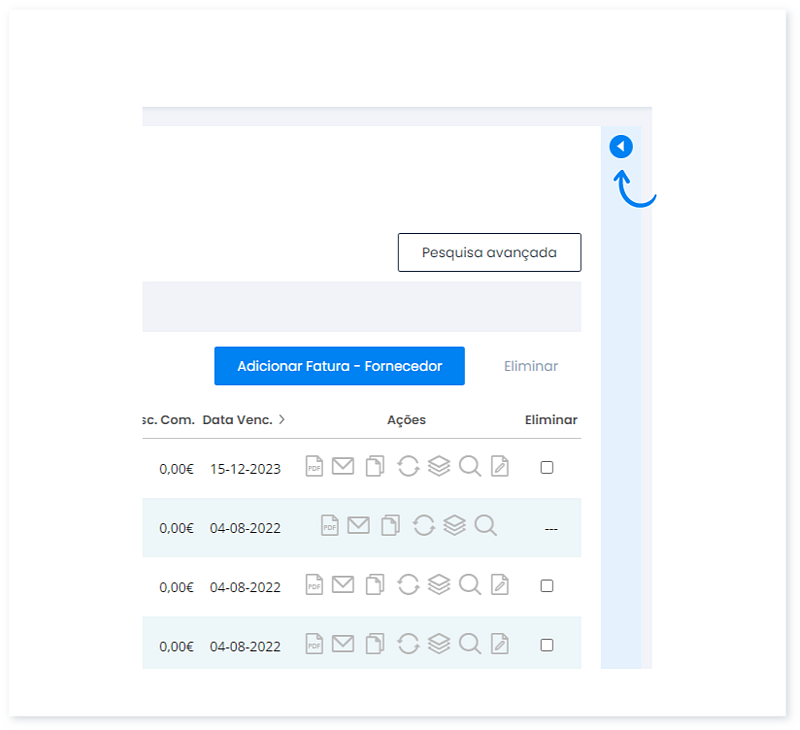 Como visualizar os documentos de venda que não foram pagos 2