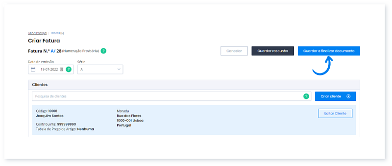 Criar documentos a partir da Guia Global 4