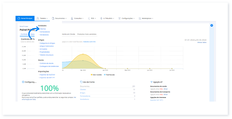 Com definir a quantidade de cópias de documentos a atribuir a um cliente 1