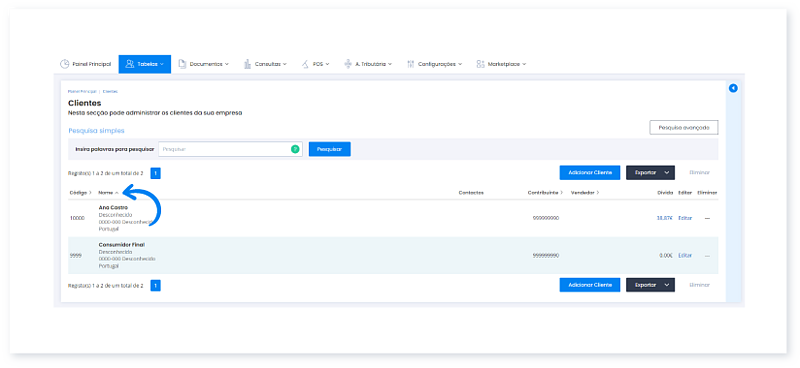 Como pesquisar e administrar os seus clientes 2