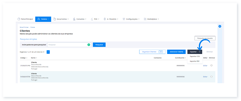 Como pesquisar e administrar os seus clientes 5