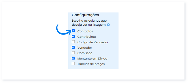 Posso exportar uma listagem de clientes? Em que formatos 2