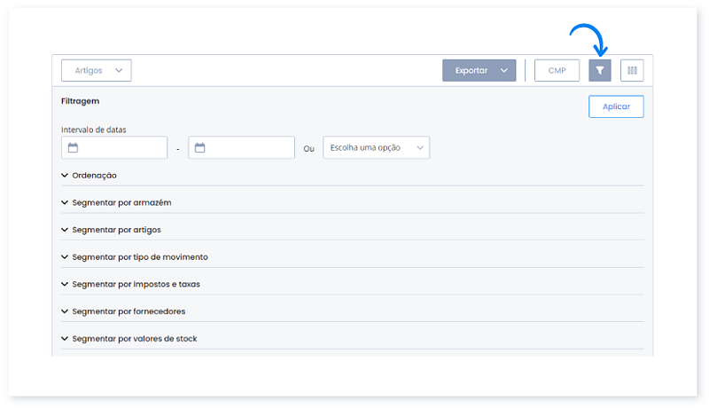 Como adicionar movimentos de Stock Manuais 2