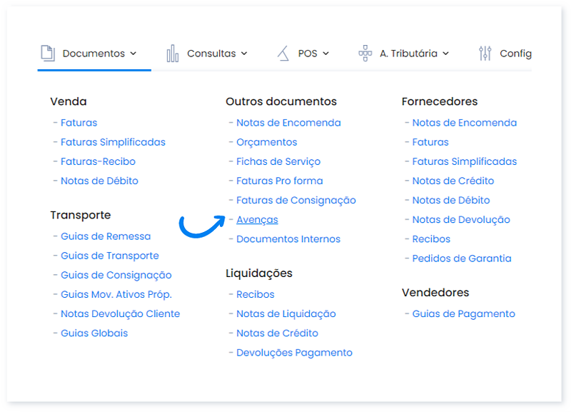 Como criar uma avença 1