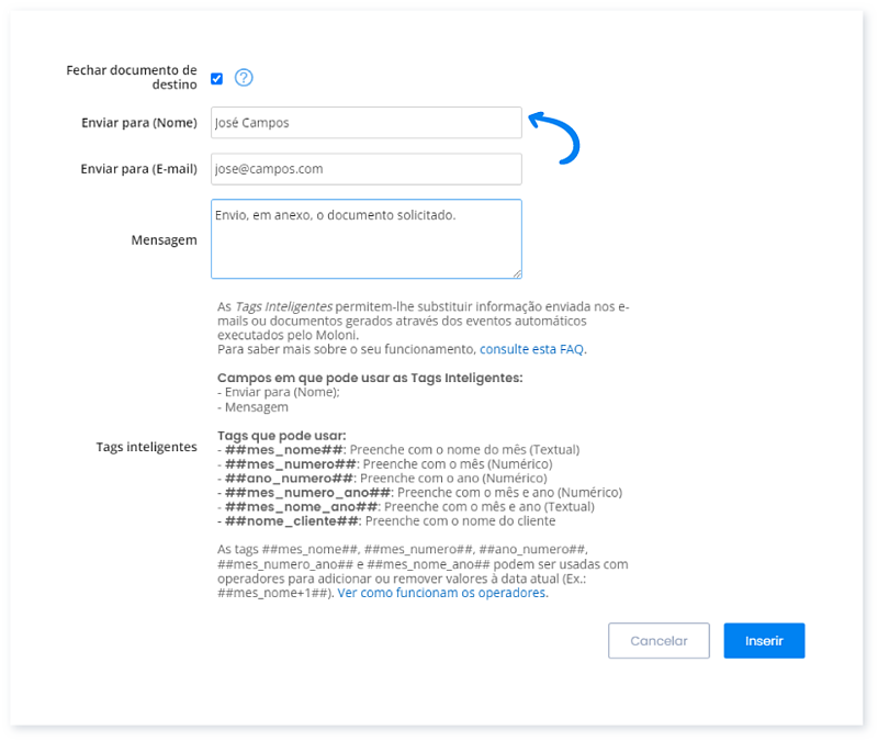 Como criar um evento 15