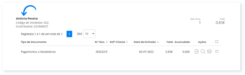 Consultar, filtrar e exportar guias de Pagamento 4