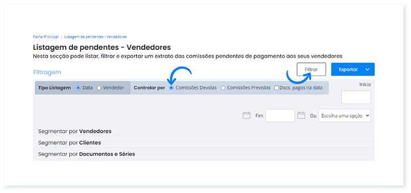 Controle os pagamentos de comissões aos seus vendedores 3