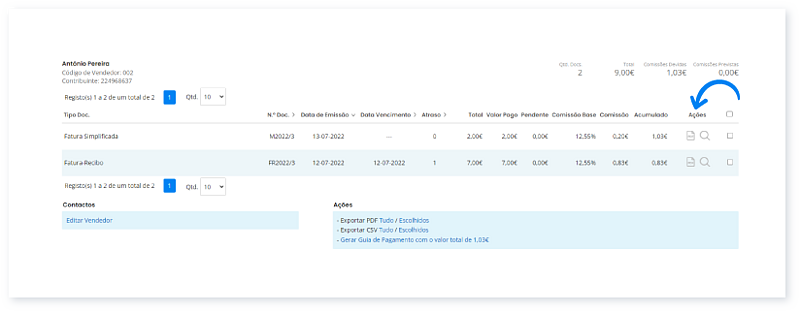 Controle os pagamentos de comissões aos seus vendedores 7
