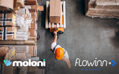 Moloni e Logistics WMS têm a solução ideal para a gestão do seu armazém