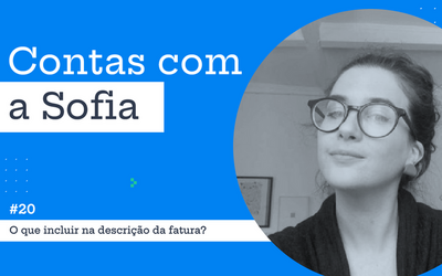 O que incluir na descrição da fatura?