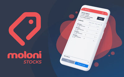 Revolucione a contagem de existências com a App Moloni Stocks